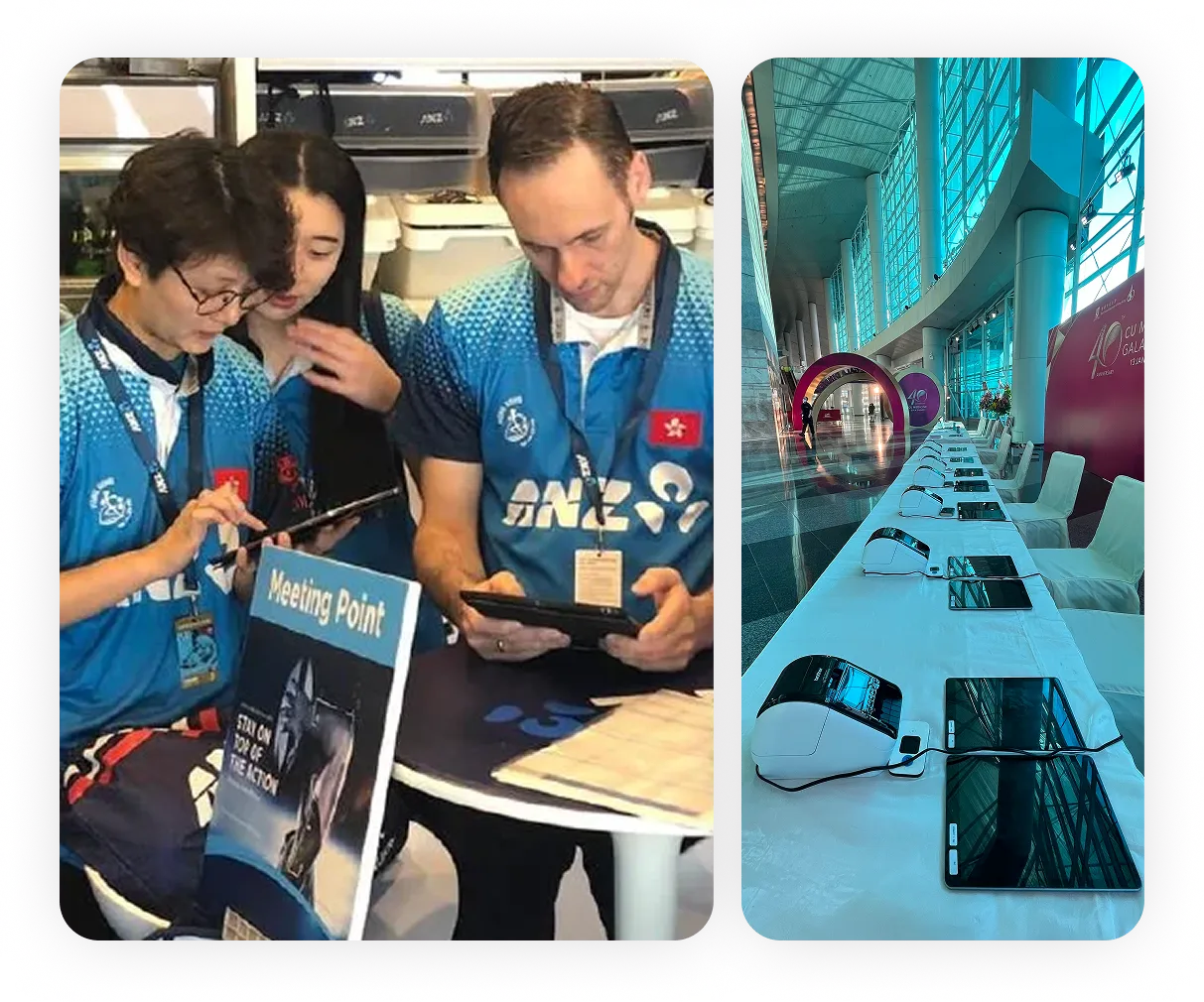 On site Technicians To Complement Your Team Check-In Pax