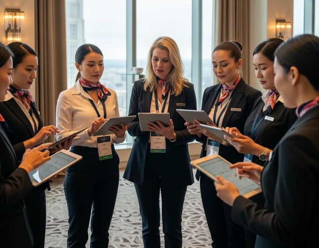 Team Briefing Check-In Pax
